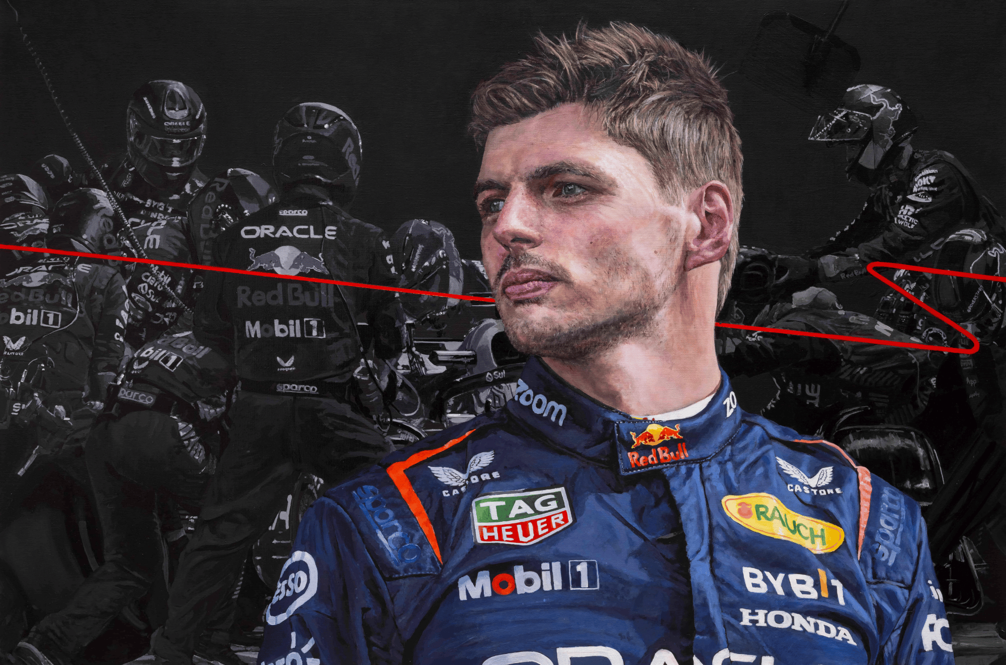 Max Verstappen 4X