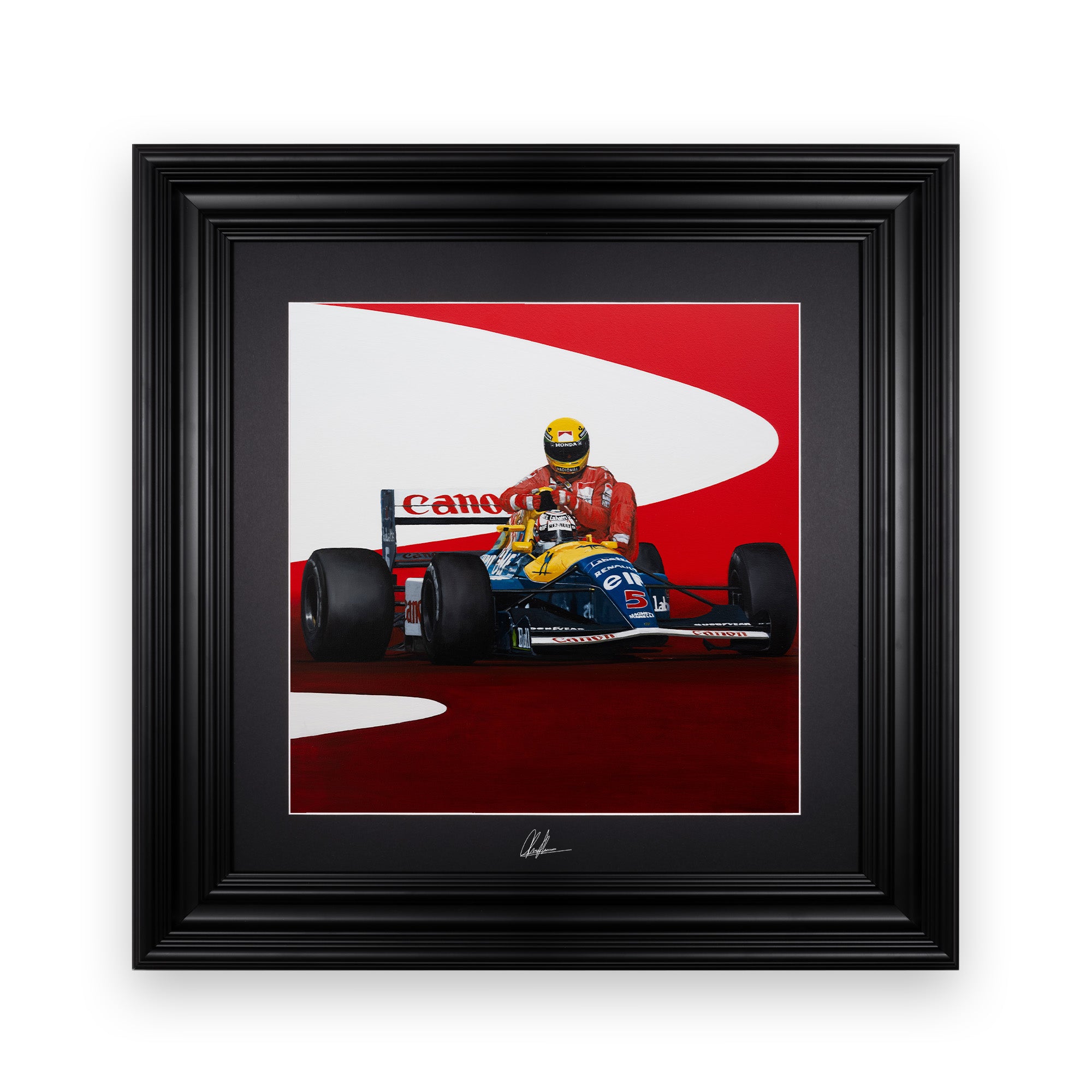 Mansell x Senna